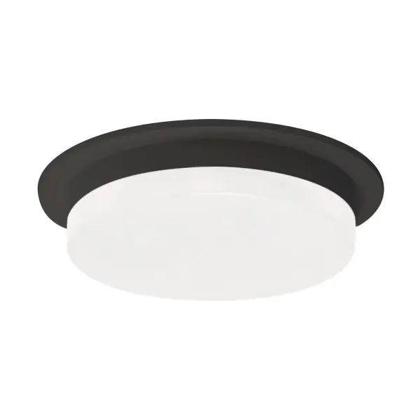 Slim die-cast aluminum body with powder-coated finish. Cylindrical polymeric diffuser. Down light distribution. Collection: Stockton Sub-Brand: KUZCO Finish: Black Glass: White Acrylic Diffuser Width: 6.00" Height: 1.00" Length: 6.00" Weight: 1.00 lb Maximum Wattage: 14.00 W Bulb Type: Module Bulb Base: AC Light Source: LED Light Output: 1100.00 lm Delivered Lumens: 965.00 lm Color Temperature: 3000 K CRI: 90 Rated Average Life: 50,000 Voltage: 120.00 V Material: Aluminum + Acrylic Country of Origin: China Safety Listing: ETL, UL Safety Rating: Damp LED Manufacturer Warranty: 5 Years Spec Sheet Instructions