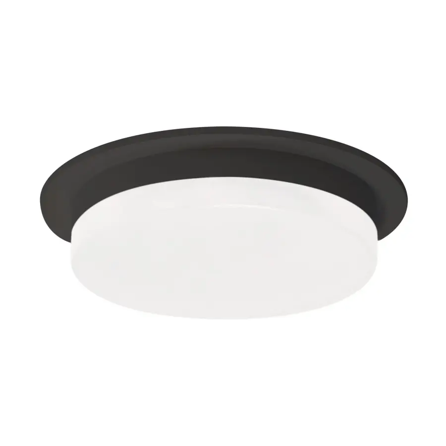 Stockton LED Flush Mount in Black