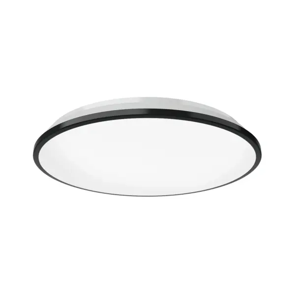 The Brook 13" Flush Mount combines modern design with practical functionality. Its integrated LED with 5 selectable color temperatures offers customizable lighting, while the clean white finish and frosted lens provide even illumination. - alternate view