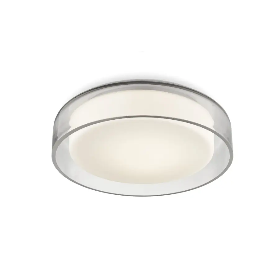 Aston LED Flush Mount in Clear