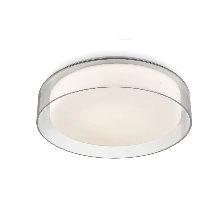 Aston LED Flush Mount in Clear
