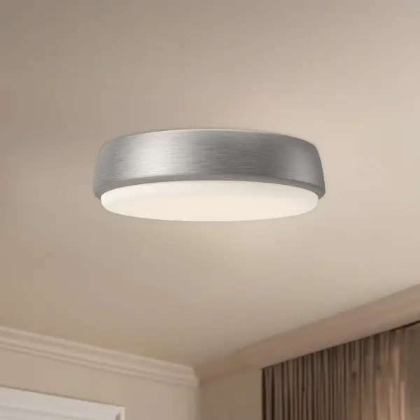 Laval 9-Inch Flush Mount in Matte Black - Image 3