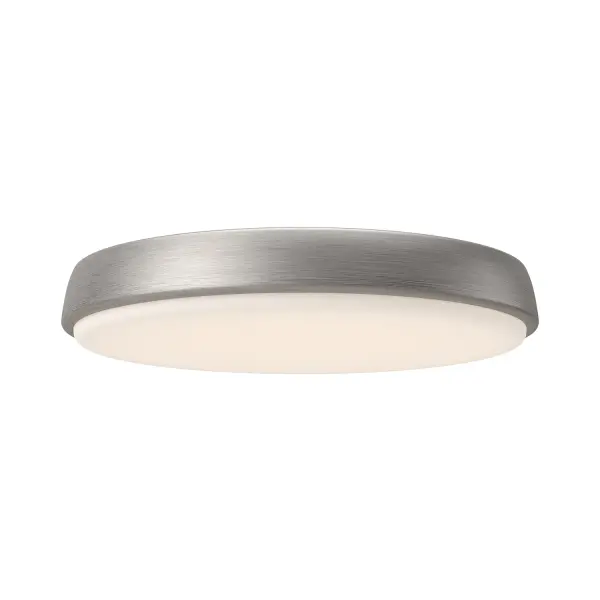 The Laval 15-inch flush mount combines classic design with modern LED technology. Its selectable color temperature feature allows you to customize lighting from warm to cool, while the matte black finish adds contemporary elegance. - alternate view