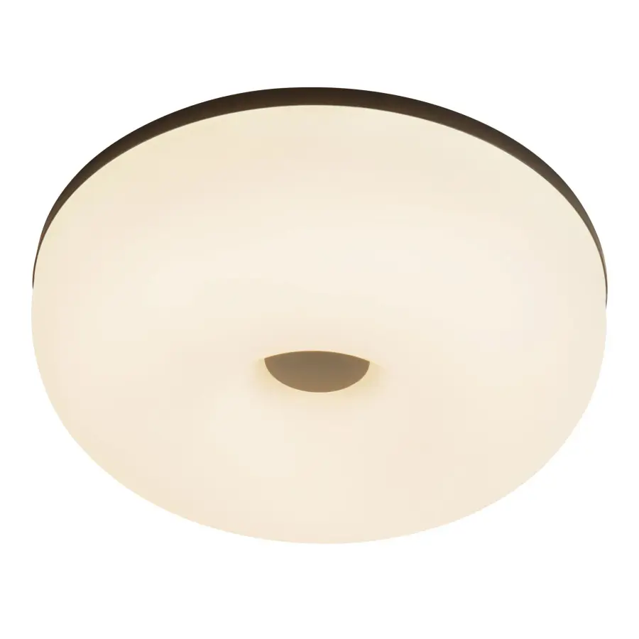 Jada LED Flush Mount in Brushed Gold with Opal Glass
