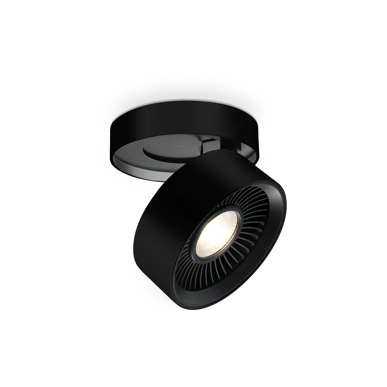 Solo LED Flush Mount in Black