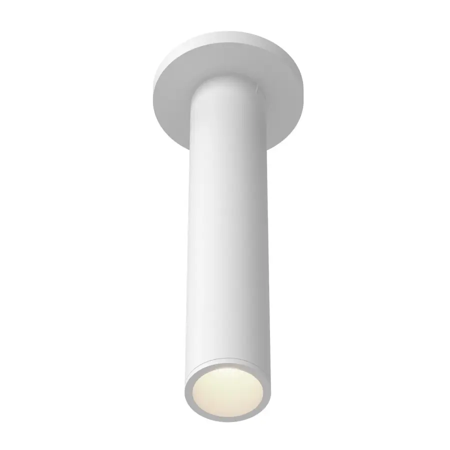 Lorna LED Cylinder Ceiling Mount in White