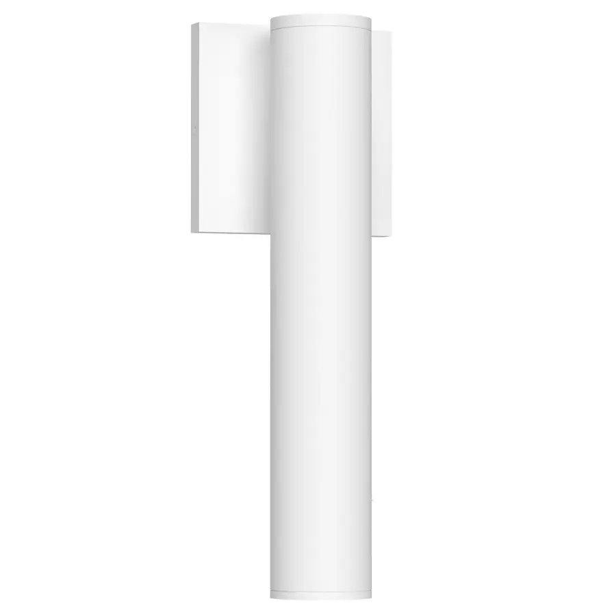 Lorna LED Outdoor Wall Sconce in White