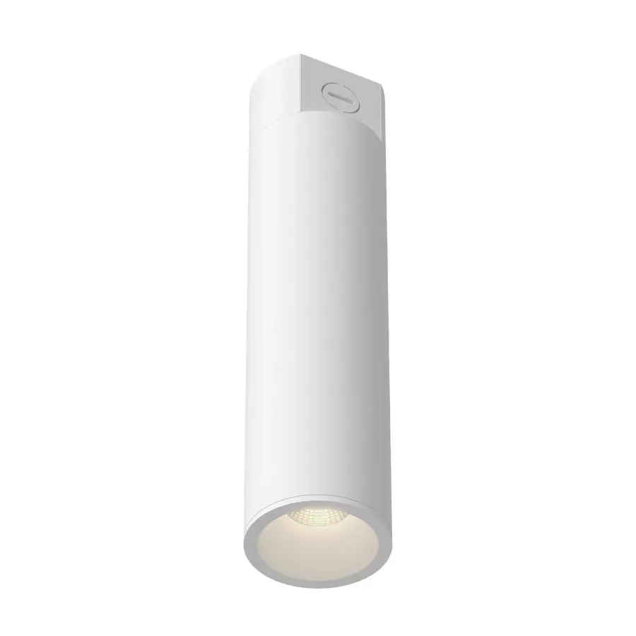 Lorna LED Cylinder Ceiling Mount in White