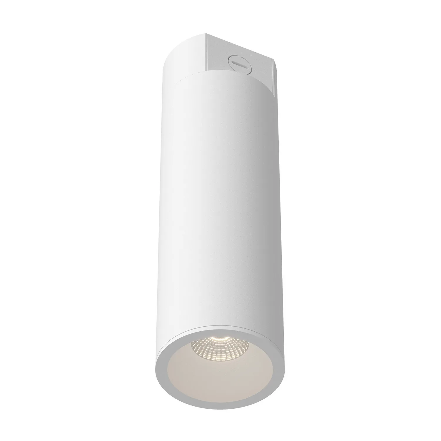 Lorna LED Cylinder Ceiling Mount in White