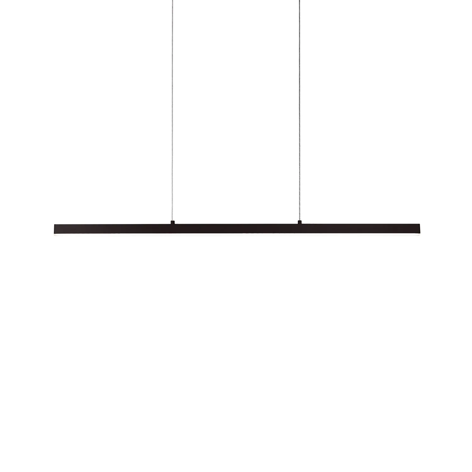 Vega 45" LED Linear Pendant in Black