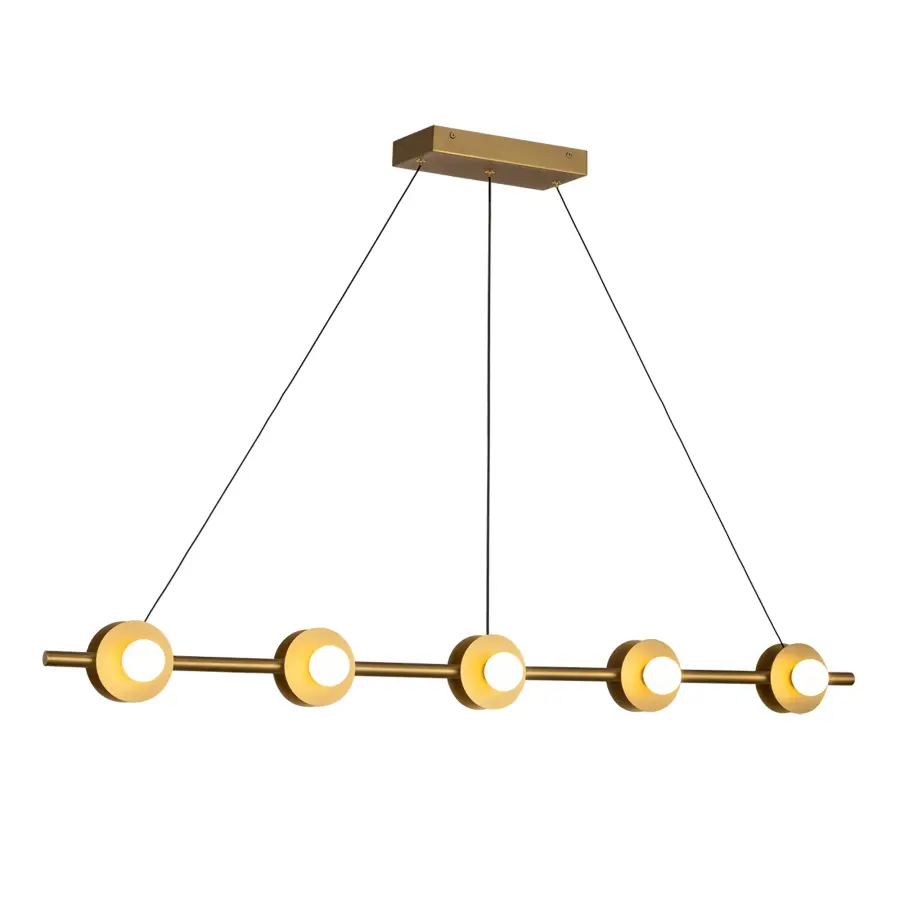 Elixir LED Linear Pendant in Black