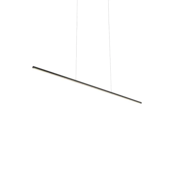 The Vega Minor 48-inch linear pendant delivers refined contemporary style with its diminutive square profile and integrated LED technology. Perfect for dining rooms and kitchen islands, it provides warm, uniform lighting with dimmable functionality and sloped ceiling adaptability.