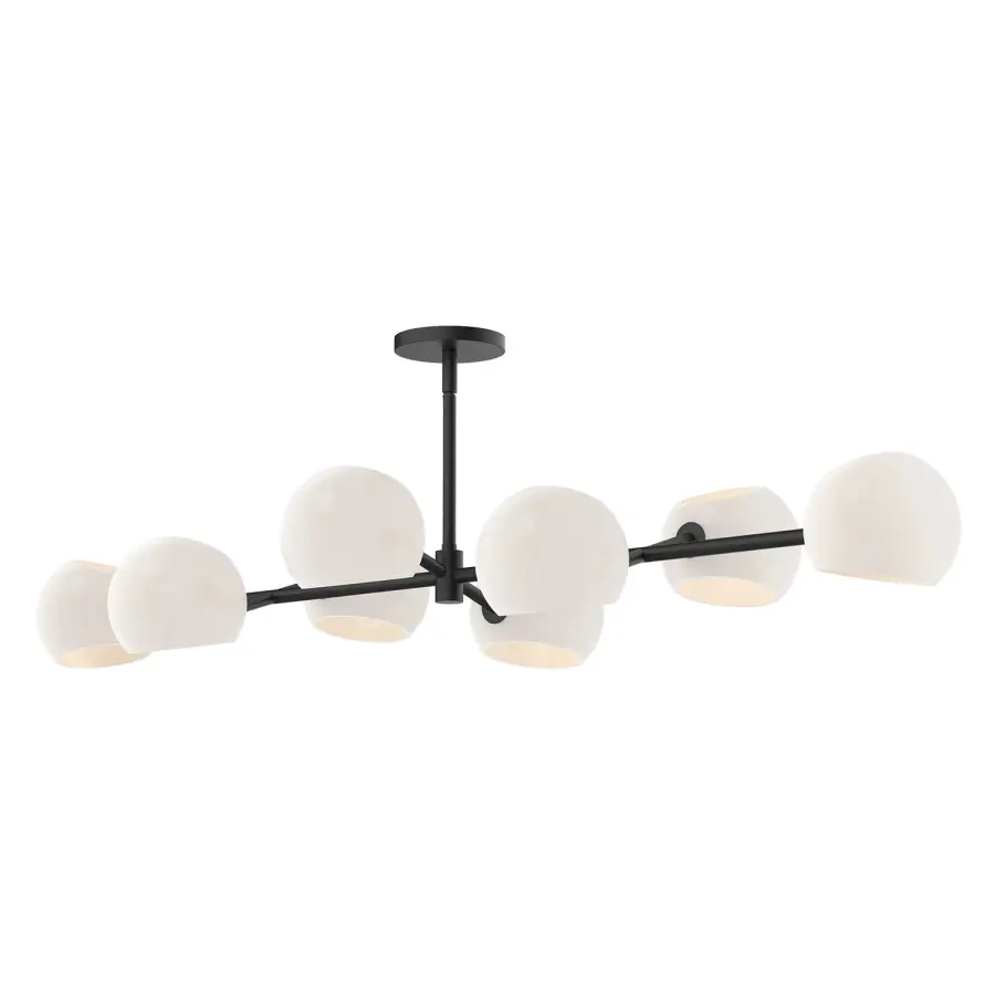 Willow 48-Inch Linear Pendant in Brushed Gold - Image 13