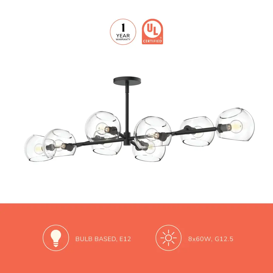 Willow 48-Inch Linear Pendant in Brushed Gold - Image 23