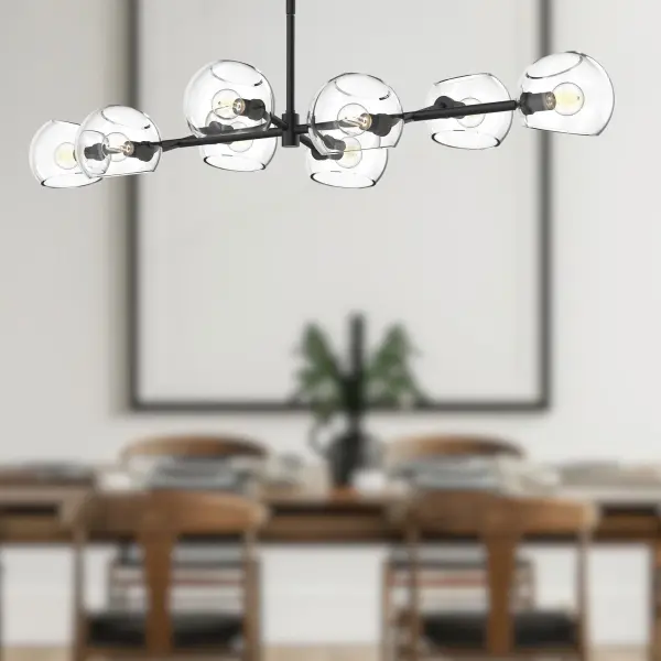 Willow 48-Inch Linear Pendant in Brushed Gold - Image 5