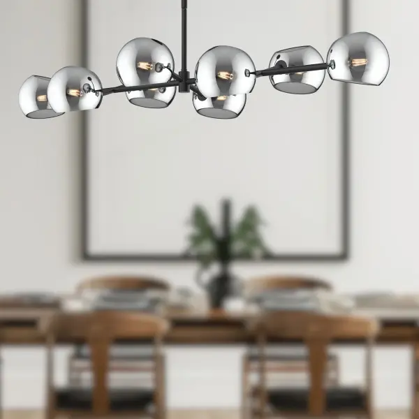 Willow 48-Inch Linear Pendant in Brushed Gold - Image 7