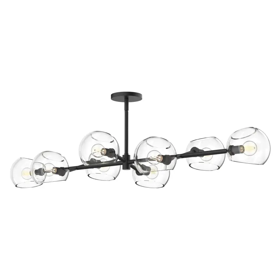 Willow 48-Inch Linear Pendant in Brushed Gold - Image 8