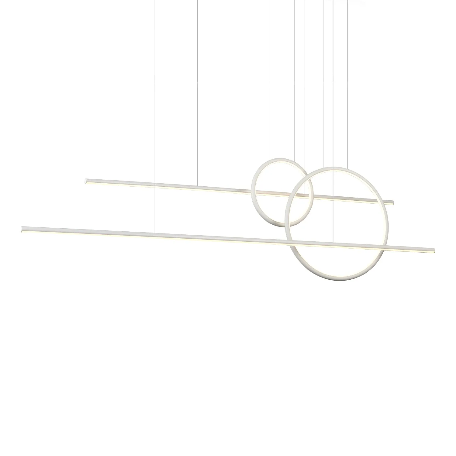 Chute Calypso LED Pendant in Black