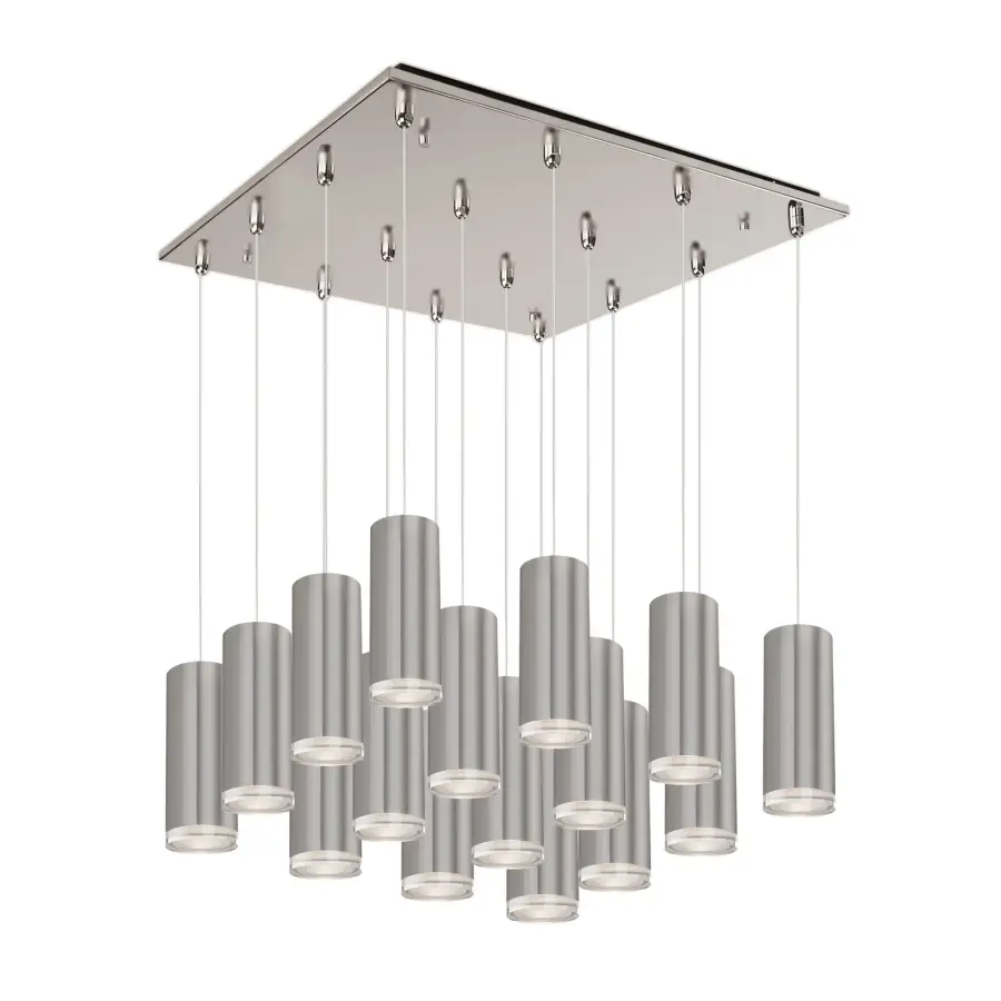 Cameo 16-Light Multi Pendant in Brushed Nickel - Image 2
