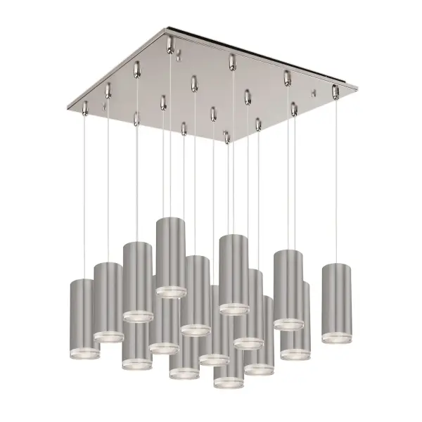 Cameo 16-Light Multi Pendant in Brushed Nickel - Image 5