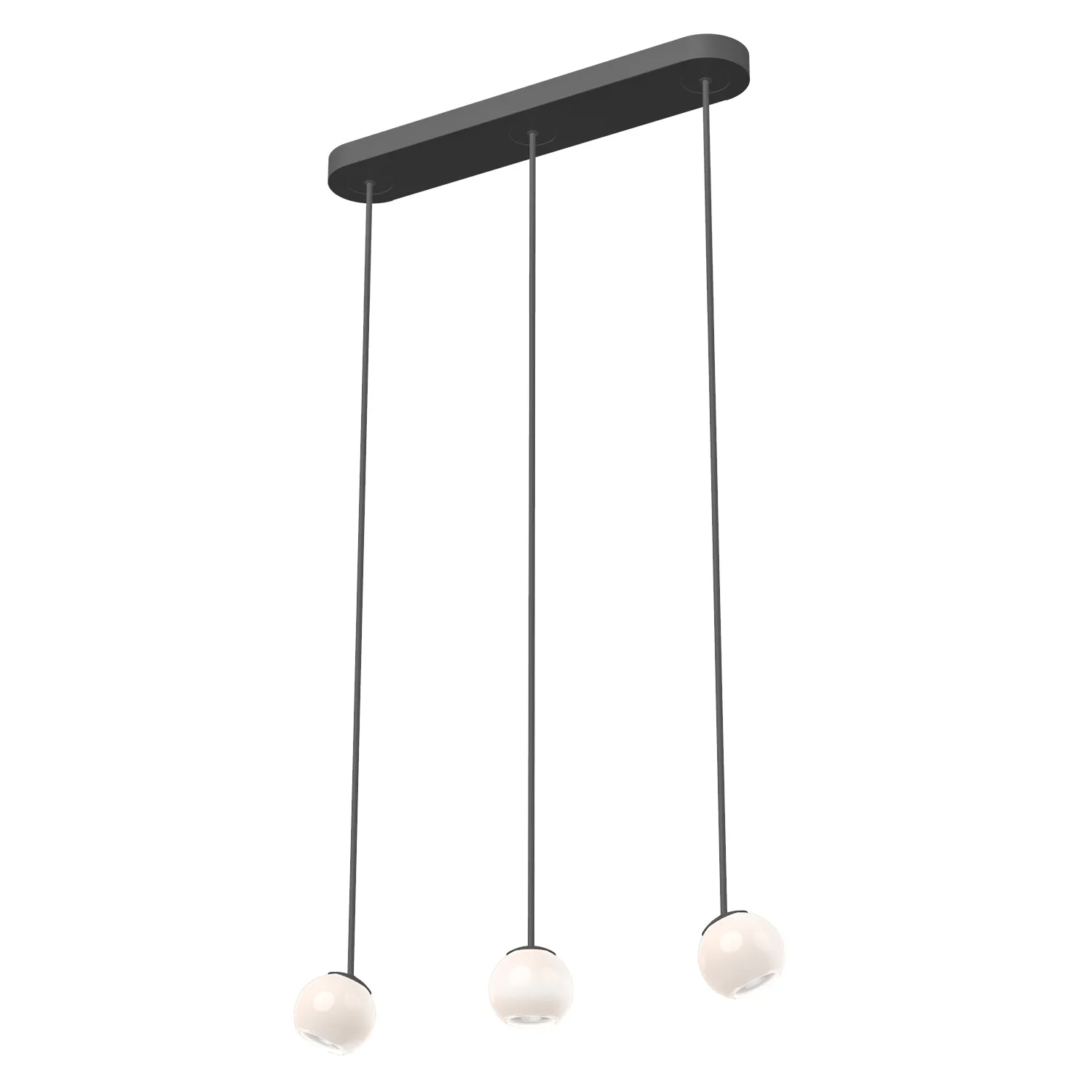 Europa LED Pendant in Black