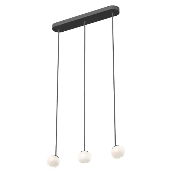 Europa LED Pendant in Black