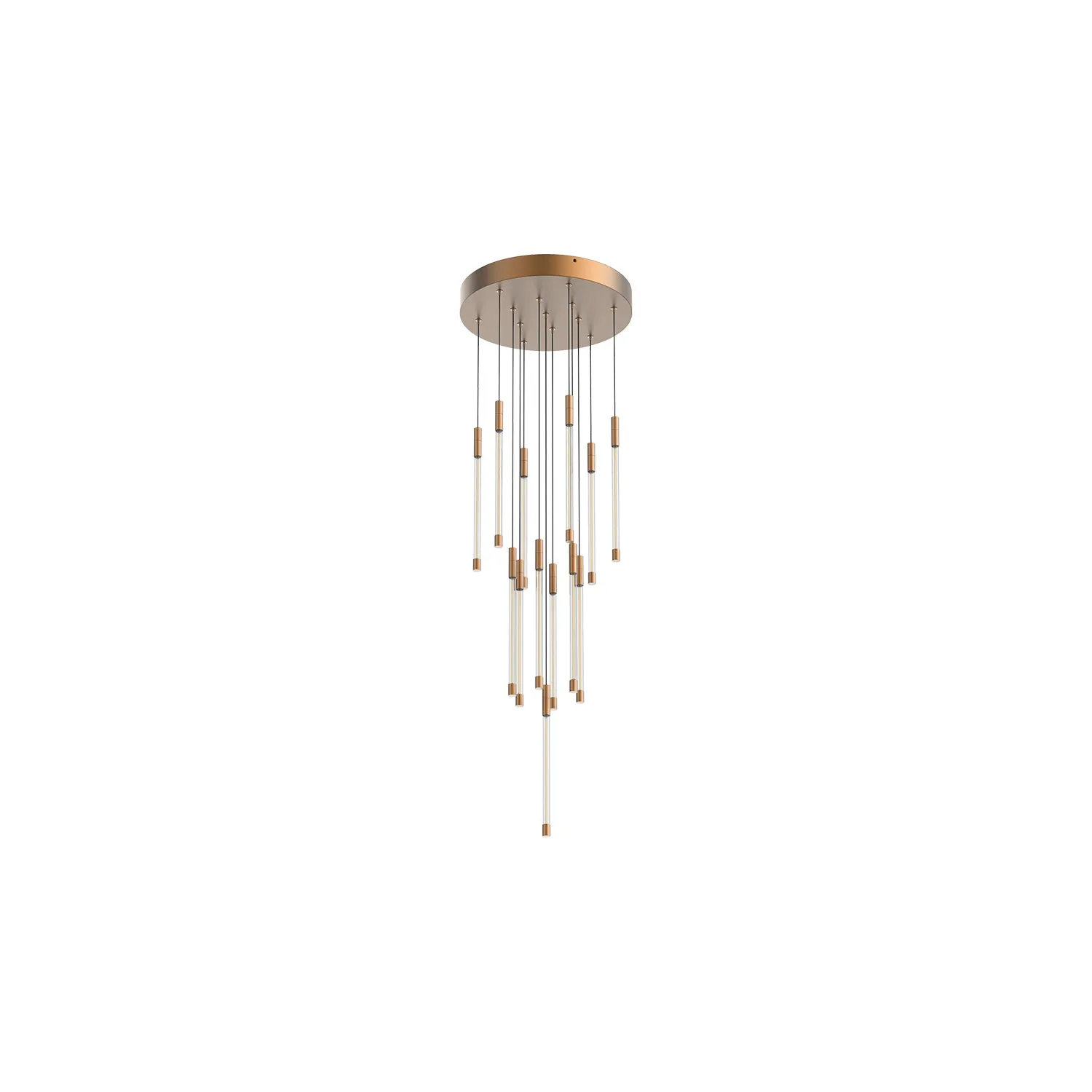 Motif LED Pendant in Black