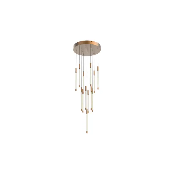 Motif LED Pendant in Black