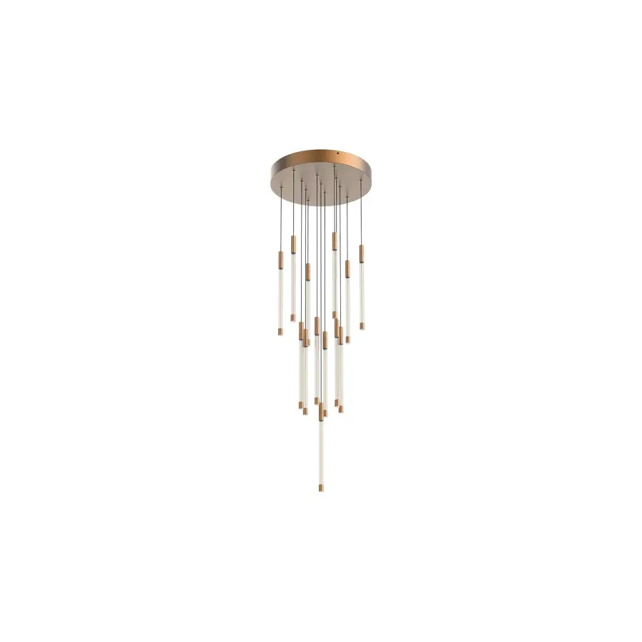 Motif LED Pendant in Black