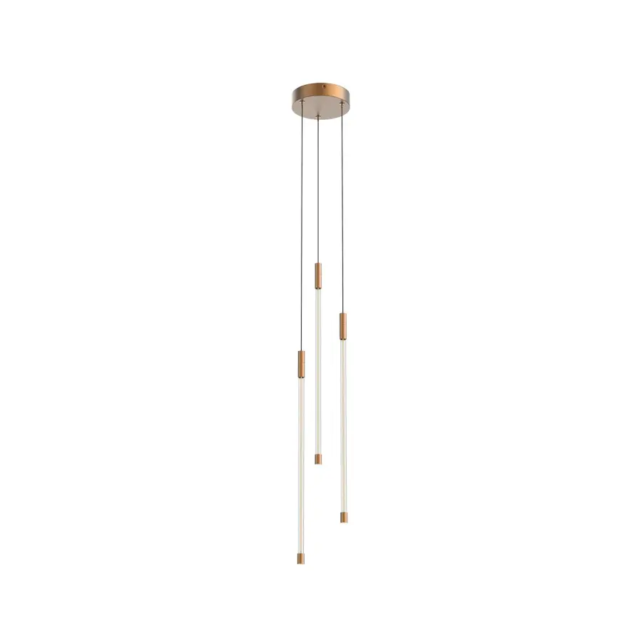 Motif LED Pendant in Black
