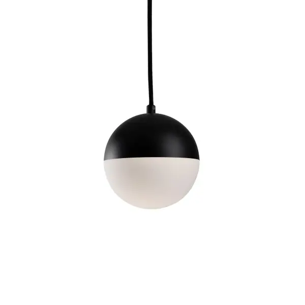The Monae 6-inch pendant combines mid-century modern charm with contemporary functionality. Its orb-shaped design in brushed gold finish adds a touch of glamour to any space, while integrated 3000K LED provides warm, inviting light.