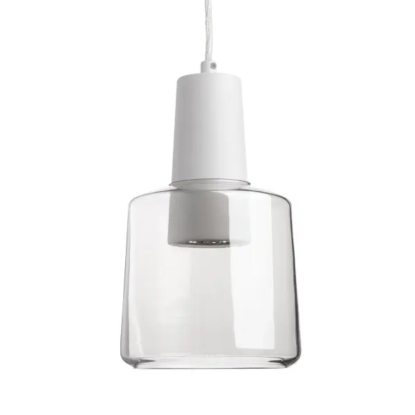 The Samson 6-inch pendant combines retro charm with contemporary efficiency through integrated LED technology and clean glass styling. Perfect for task lighting or clustered installations over islands and dining areas.