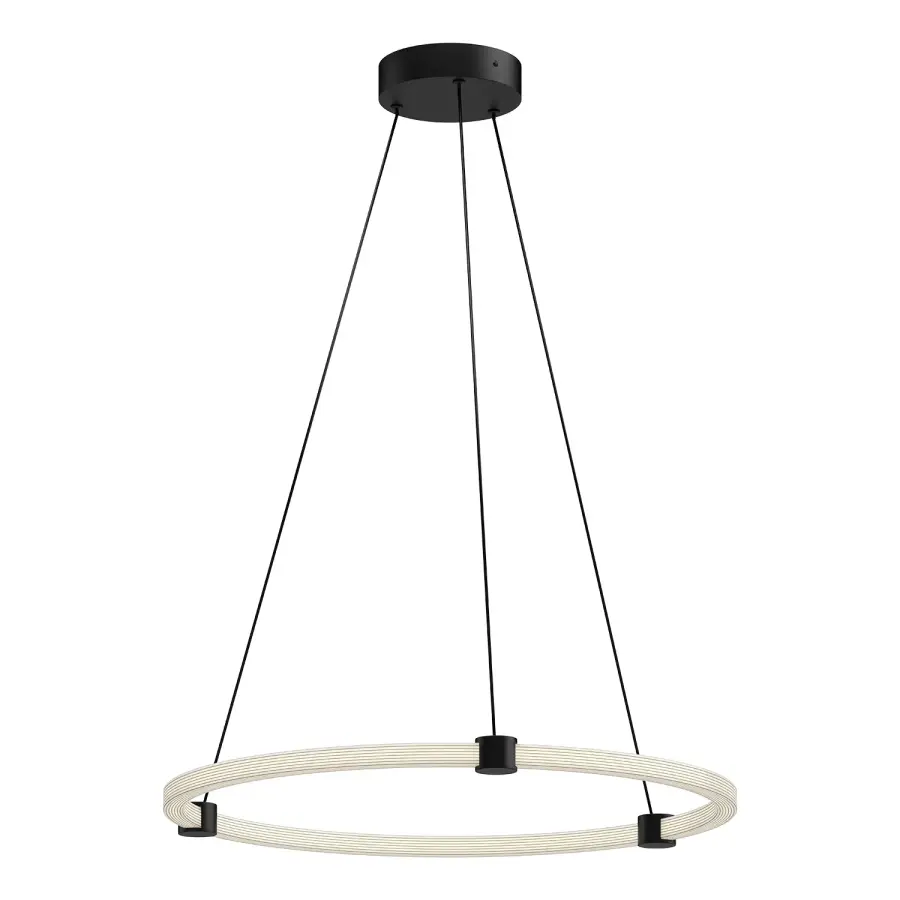 Bruni LED Pendant in Black