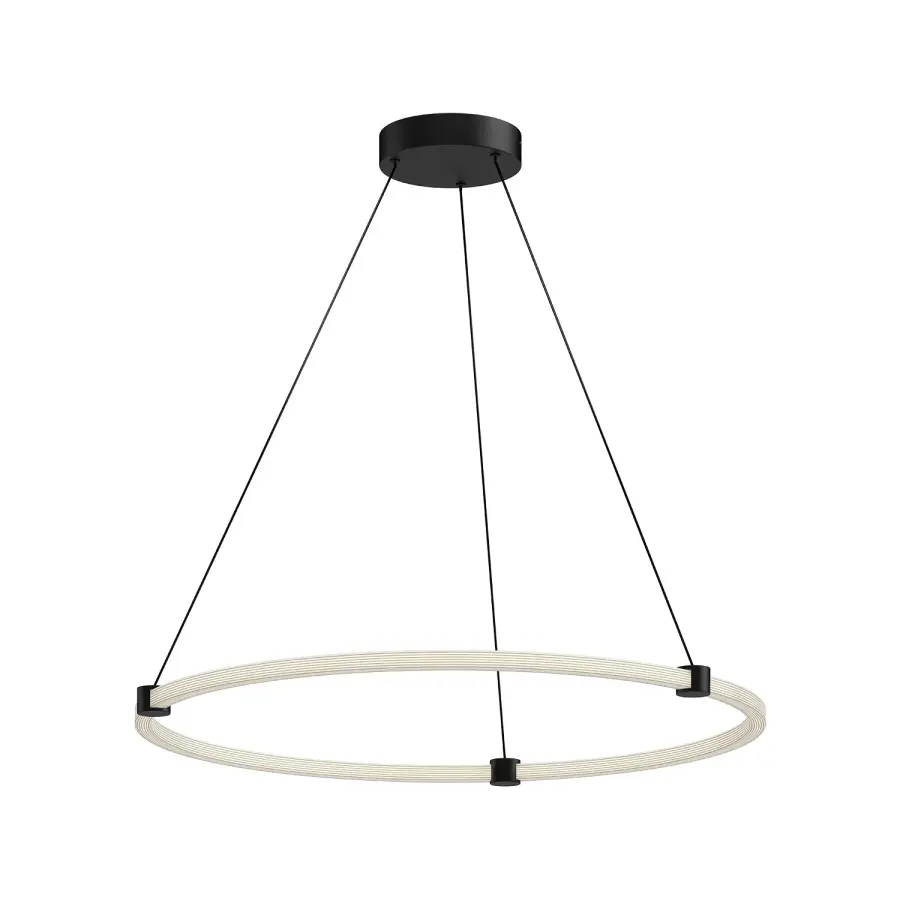 Bruni LED Pendant in Black