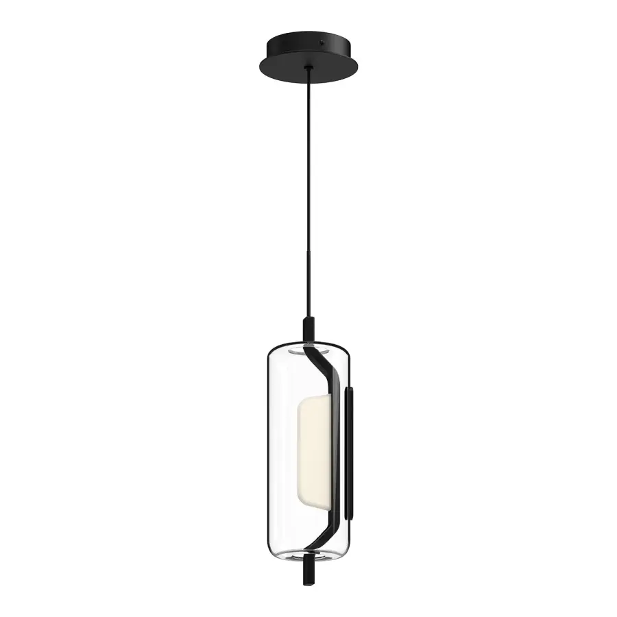 Hilo LED Pendant in Black