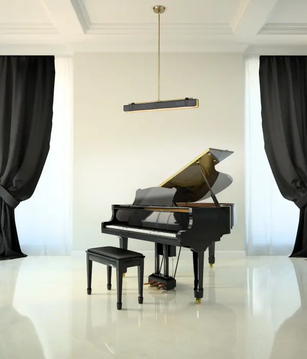 Vintage-Inspired Statement Pendant with Premium Vegan Leather - Image 4