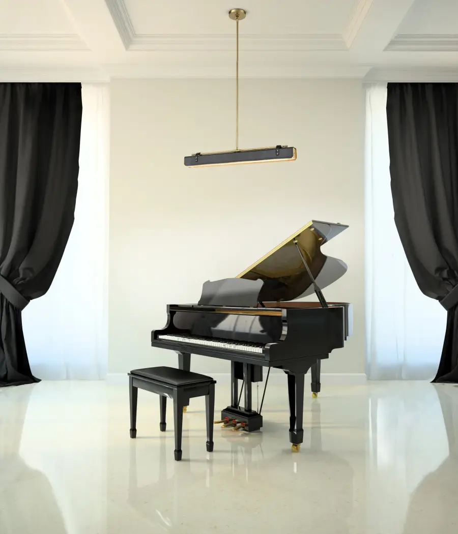 Vintage-Inspired Statement Pendant with Premium Vegan Leather - Image 4