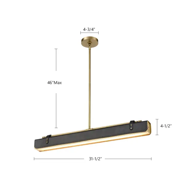 Vintage-Inspired Statement Pendant with Premium Vegan Leather - Image 10