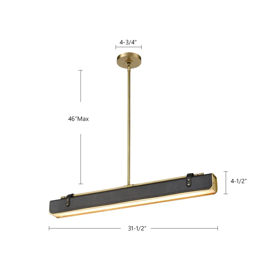 Vintage-Inspired Statement Pendant with Premium Vegan Leather - Image 10