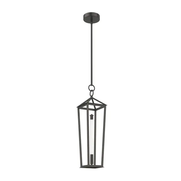 The Delphine pendant merges southern Creole-inspired design with contemporary LED technology. Its birdcage lantern frame in Natural Brass finish creates a sophisticated focal point perfect for transitional spaces. - alternate view