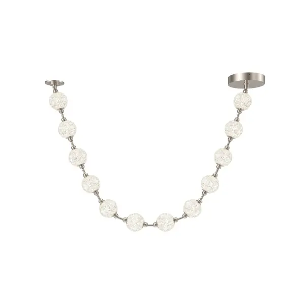 The Marni 7-foot pendant transforms spaces with its meticulously cut-acrylic shades that create stunning beams of light. Perfect for large dining rooms and kitchen islands, this transitional fixture combines luxury with versatility.