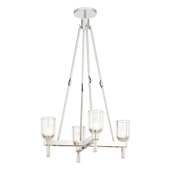 The Lucian pendant beautifully bridges traditional and contemporary aesthetics with its antique-inspired silhouette and modern curved details. The natural alabaster shade creates warm, diffused lighting while the polished nickel finish adds refined sophistication.