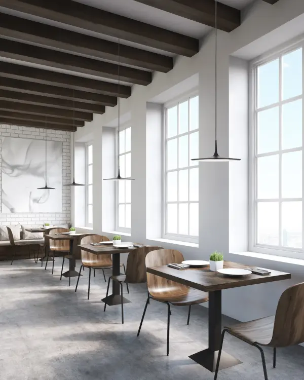 The Disc pendant delivers sophisticated minimalist design with its thin profile and even light distribution. The integrated LED provides warm illumination through a refined aluminum cap and optic combination, perfect for contemporary spaces. - alternate view