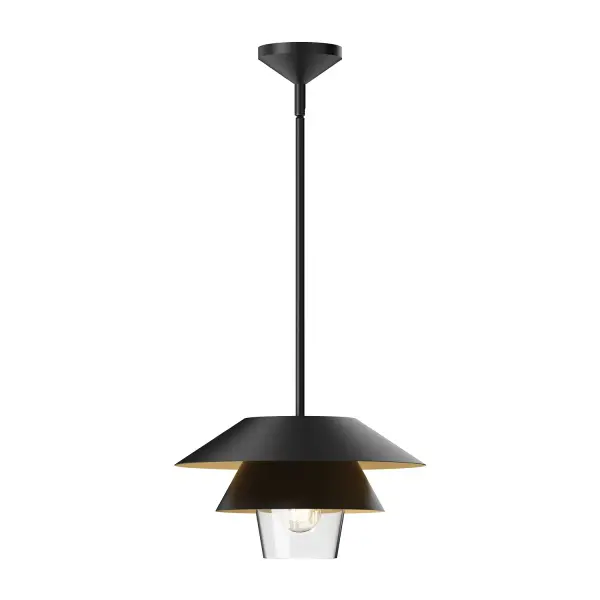 The Tetsu pendant beautifully blends Japandi design principles with contemporary lighting. Its layered metallic shades create visual depth while the brushed gold finish and clear glass top add warmth and sophistication.