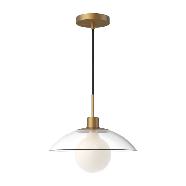 The Francesca pendant combines classic Sputnik styling with delicate glass petal accents, creating a stunning focal point. Its 12-inch size makes it perfect for intimate spaces or clustered installations.