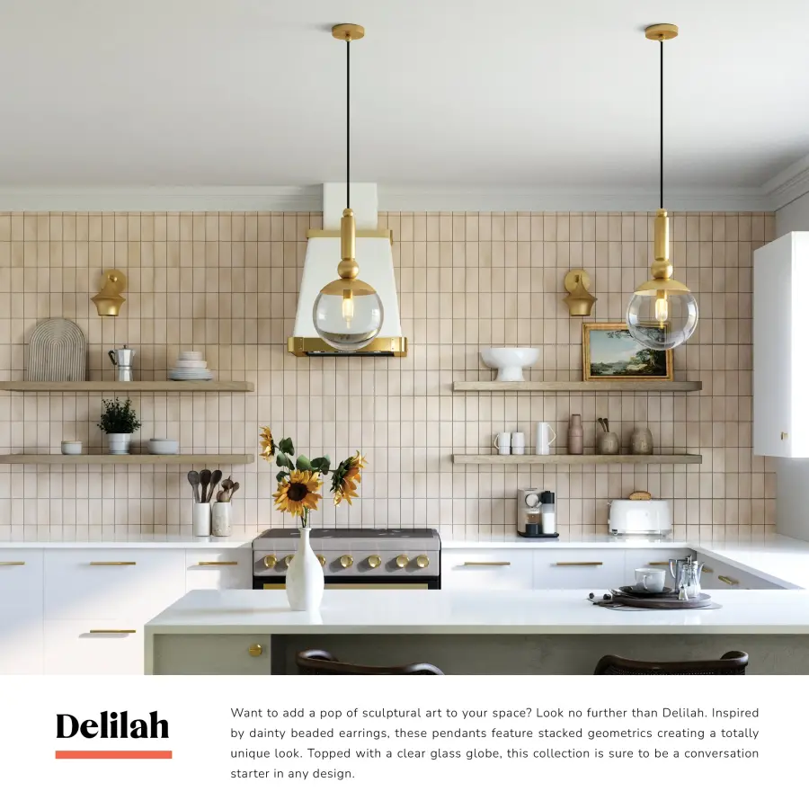Delilah 10-Inch Pendant Light - Image 7