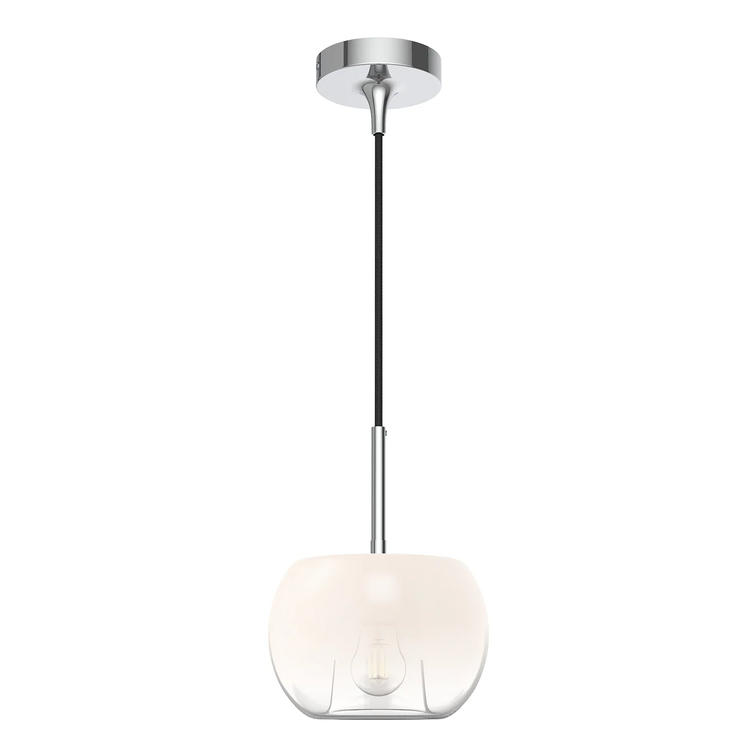 Samar One Light Pendant in Brushed Gold/Copper