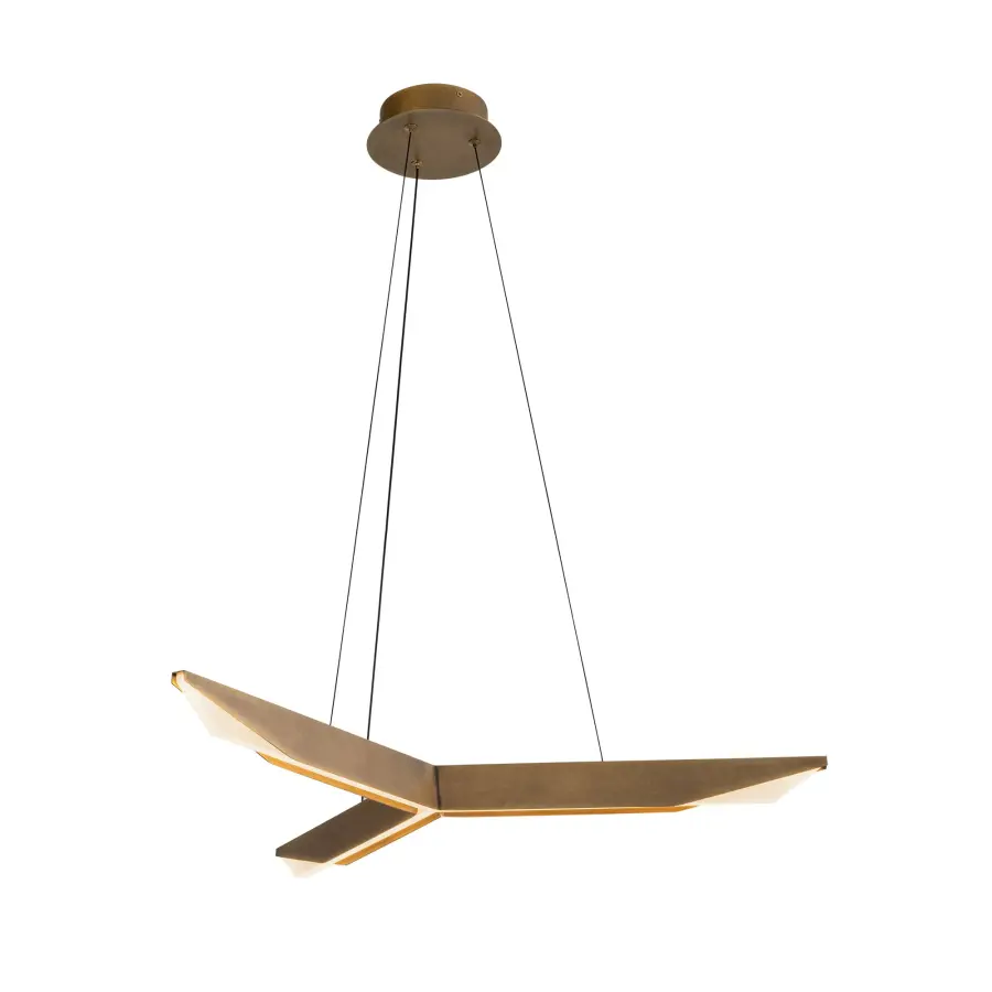 Tachi LED Pendant in Urban Bronze