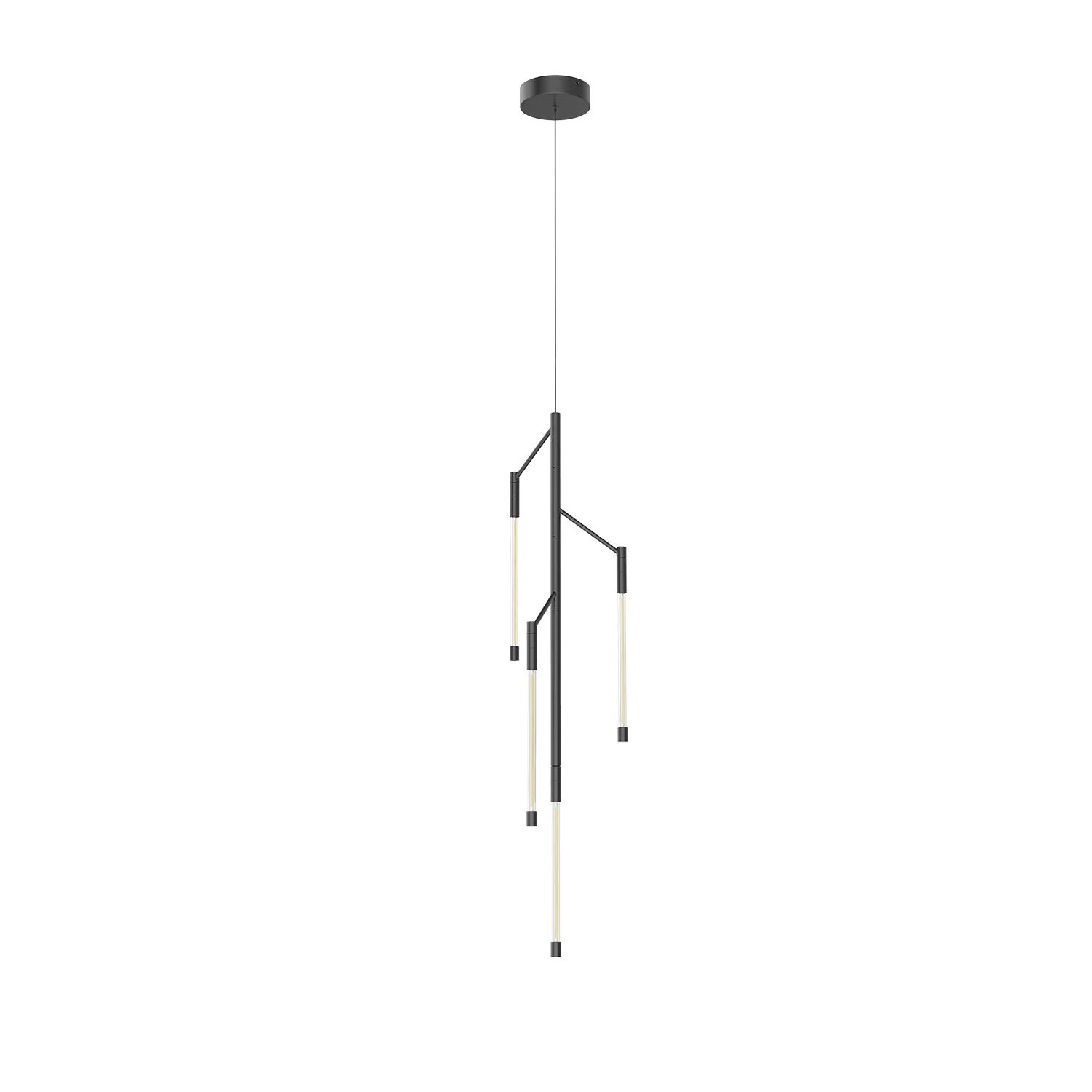 Motif LED Pendant in Black