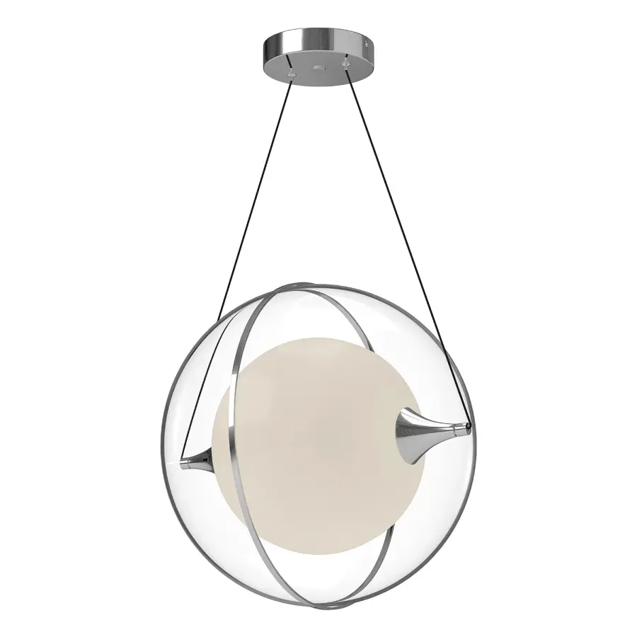 Aries LED Pendant in Black